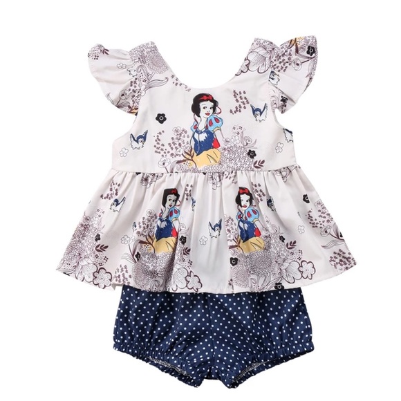 🍎 SOLD ❤️Snow White Baby girl outfit - Picture 6 of 8